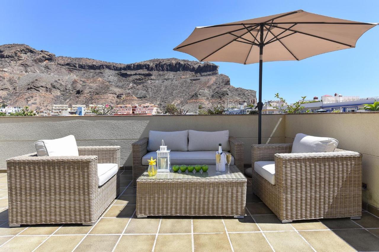 Penthouse Daniela In Puerto Mogan IX Leilighet Puerto De Mogan Eksteriør bilde