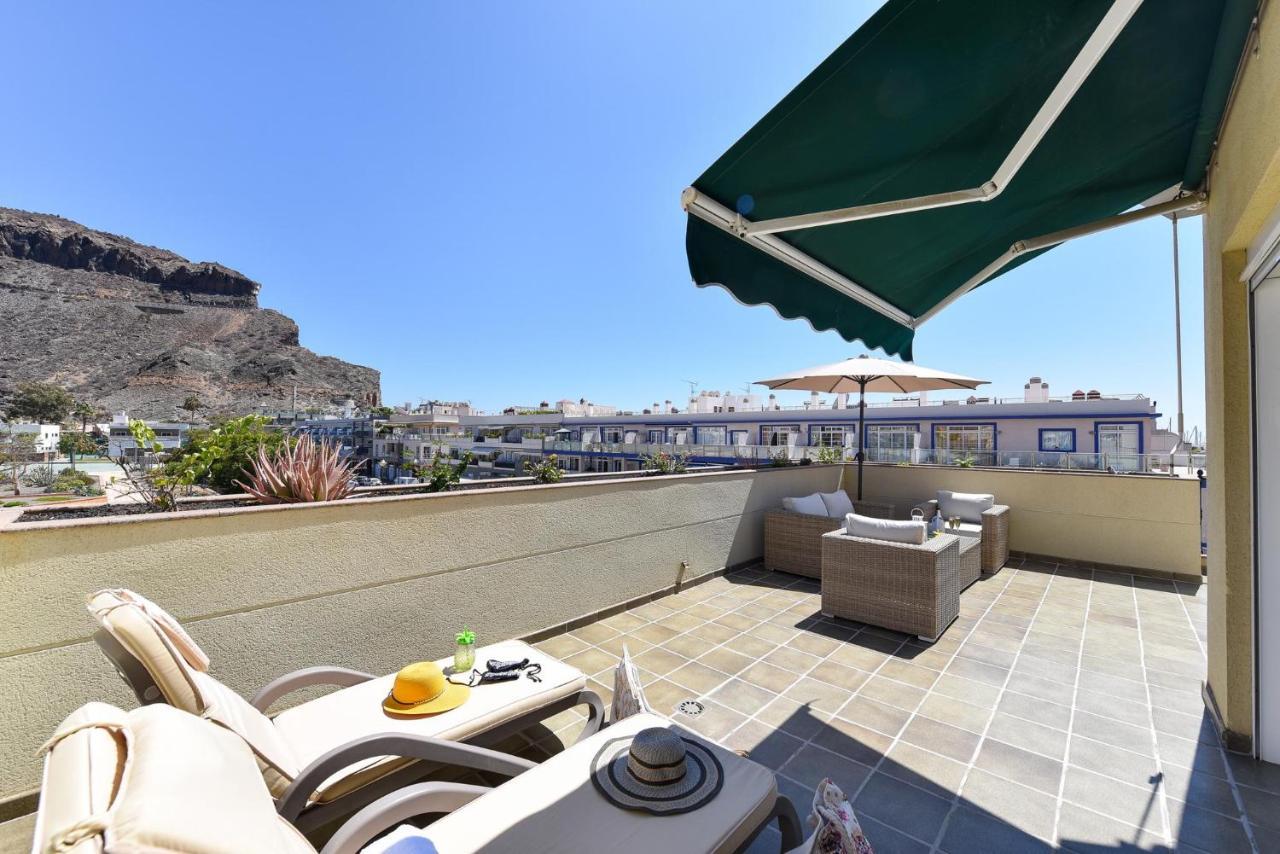 Penthouse Daniela In Puerto Mogan IX Leilighet Puerto De Mogan Eksteriør bilde